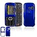 LG Rumor2 LX265 Cell Phone Solid Dark Blue Protective Case Faceplate Cover
