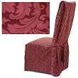 Damask Berry Dining Slipcover Set of four Chairs 587