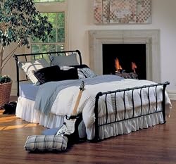 Hillsdale Janis Textured Black Bed (Queen)