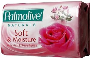 Palmolive Naturals Nourishing Sensation with Milk & Rose Petals Bar Soap, 80 G / 2.8 Oz Bars, 3 in a Pack (Pack of 4) 12 Bars Total
