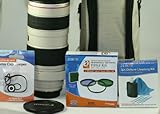 Canon EF 70-200mm 2.8 USM + 2X Auto Focus Tele converter with Set of 3 Filt ....