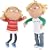 Charlie and Lola Poseable Talking Dolls