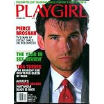 Playgirl Magazine December 1986: Pierce Brosnan cover book cover