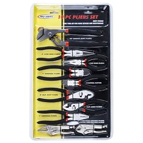 KR Tools 10173 10-Piece Pliers Set by KR Tools