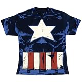  : Captain America - Capto Costume T-Shirt