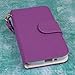 LG Lucid 3 Wallet Case, MPERO Flex FLIP Wallet Cover for Lucid 3 VS876 - Purple