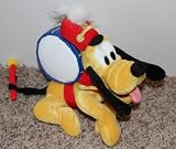 Disney Retired Band Leader Drummer Boy 9" Pluto Dog Doll MINT