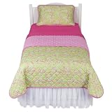 Cherry Blossom Quilt and Sham Set - Full