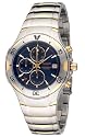 Accurist Gents Stainless Steel Chronograph Blue Dial Bracelet Watch - MBJD07