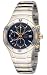 Accurist Gents Stainless Steel Chronograph Blue Dial Bracelet Watch - MBJD07