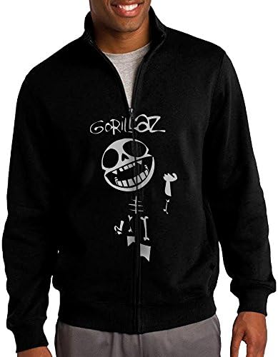 Men's GORILLAZ BONES Damon Albarn Mercury Prize Zip-Front Sweater Jacket