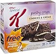 Kellogg's, Special K, Pastry Crisps, Cookies and Creme, 4.4oz Box (Pack of 4)
