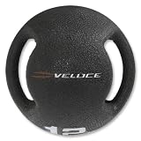 Veloce 12 lb Medicine Ball with Handle