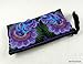 BTP! HMONG Wristlet Clutch Hill Tribe Ethnic Embroidered Bag Hippie Boho Hobo Purple Floral Large HMW3