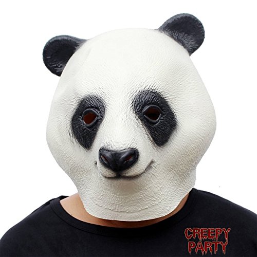 CreepyParty Novelty Halloween Costume Party Latex Forest Animal Mask
