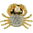 Pearl Mouth Crab Animal Brooches Pin