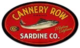 VINTAGE METAL SIGN (large oval)