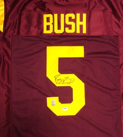 Reggie Bush Autographed USC Jersey PSA/DNA