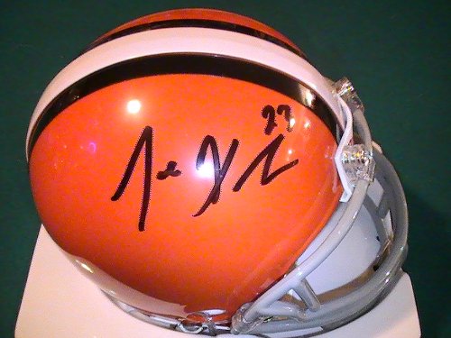 JOE HADEN SIGNED AUTOGRAPHED CLEVELAND BROWNS MINI HELMET COA + HOLOGRAM