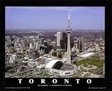 Toronto, Canada - Blue Jays at Skydome by Brad Geller - 22 x 28 inches - Fine Art Print / Poster