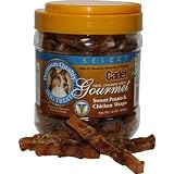 Sweet Potato and Chicken Wrap Dog Treats