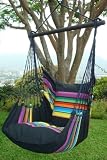 H�ngesessel H�ngeschaukel H�ngesitz Madeira schwarz bunt