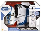 Rubies Star Wars Clone Trooper 3-D Action Suit Set, Size 4 to 6