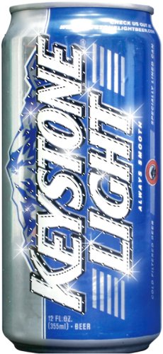 Keystone Light Beer Can Sign Coors Rotating Lamp Bar
