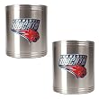 Charlotte Bobcats 2pc Stainless Steel Can Holder Set - Primary Logo NBA Basketball