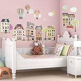 Oopsy Daisy Peel and Place Sweet Street at Dusk by Pim Pimlada, 54 by 30-Inch