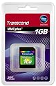 Transcend Multimedia Card Mobile (MMC Mobile) Speicherkarte 1 GB inkl. Adapter auf MMC Plus