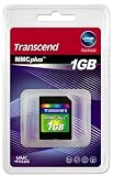 Transcend - Flash memory card ( MMC adapter included ) - 1 GB - MMCmobile