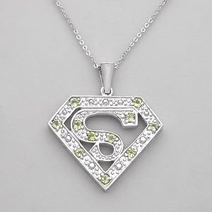 Necklace With 1.43ctw Genuine Peridots Well Made in 925 Sterling silver. Total item weight 10.0g Length 16in