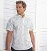 Big Tall Blue Harbour Floral Stitched Short Sleeve Shirt