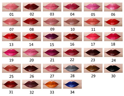 Sankuwen Waterproof Matte liquid lipstick Long Lasting lip gloss Qibest Lipstick