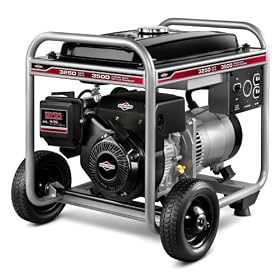 Briggs & Stratton 3,500 Watt Gas Powered Portable Generator (Non-CARB Compliant) #030372