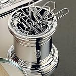 El Casco Paper Clip Holder Silver