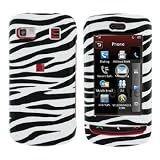 Black and white Zebra Shield Protector Case for LG Xenon GR500 Phone [Beyond Cell Packaging]
