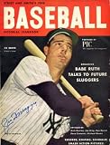 Joe Dimaggio Signed Autographed 1948 Street & Smith Magazine Jsa - Autographed MLB Magazines