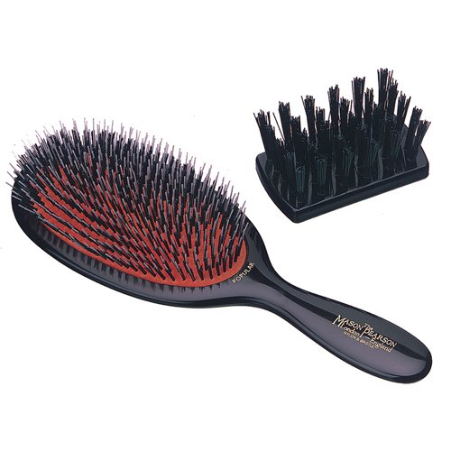 Mason Pearson Brothers Regular Popular Bristle & Nylon Dark Ruby BN1, 1 Count