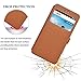 BLU Energy X2 case, KuGi ® BLU Energy X 2 case - BW style High quality ultra-thin PU Leather Case for BLU Energy X 2 smartphone (Brown)