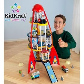 KidKraft Fun Explorers Rocket Ship