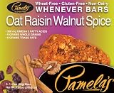 Pamela's Products Whenever Bars Oat Raisin Walnut Spice, 5 Count Box, 7.05-Ounce (Pack of 6)