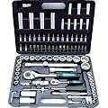 94PC SOCKETS 1/2" + 1/4" DR CHROME VANADIUM SOCKET SET