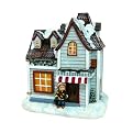 - Christmas Village - House with Boy