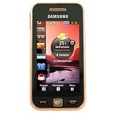 Samsung S5230 Tocco Lite Unlocked Phone with Quad-Band GSM, 3 MP Camera MP3/Video Player and MicroSD Slot--International Version with Warranty (Black Gold)