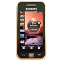 SAMSUNG - Player One - T�l�phone portable - Ecran tactile 3" - Quadri-bande - Appareil photo 3 Mpix - Lecteur Multim�dia - Bluetooth - Noir / Or