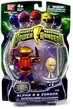 Power Rangers Mighty Morphin 4 Inch Action Figure Alpha 5 & Zordon