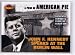 2001 Topps American Pie 2 Berlin Wall Piece John Kennedy Baseball Card
