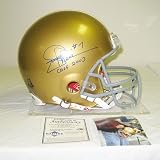 Joe Theismann Autographed/Hand Signed Notre Dame Full Size Authentic Proline Football Helmet with CH